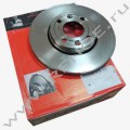 Диски тормозные передние к-т 2шт (аналог) Brembo